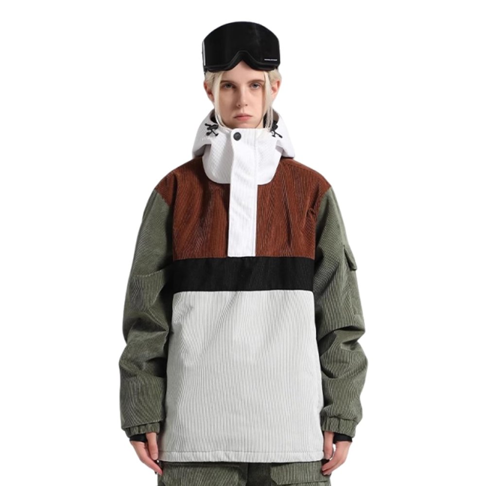BSASB Men Ski Jackets Snowboard Coats Women Waterproof Pullover Jacket Winter Sports Windproof Warm