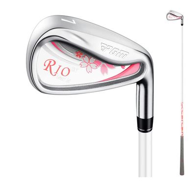 Women Golf Club Iron, #7 Rod Titanium Alloy Carbon Steel Clubs, Right Handed, Ladies Golf Clubs Golf Irons (Carbon)