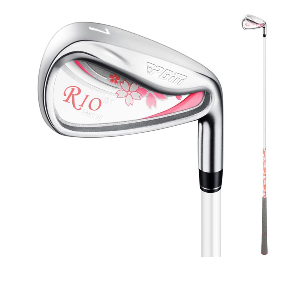 Women Golf Club Iron, #7 Rod Titanium Alloy Carbon Steel Clubs, Right Handed, Ladies Golf Clubs Golf Irons (Carbon)