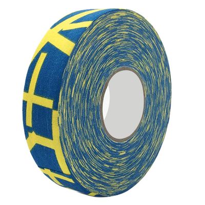 Hapivida Hockey Tape 1" X 25M Hockey Protective Tape Athletic Sports Stick Baseball Tape Hockey Stick Tapes Easy to Stretch for Ice Hockey Skiing(Gelbes Pluszeichen)