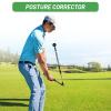 Tefola Foldable Golf Swing Trainer, Golf Warm-Up Sticks Golf Training Aid to Improve Hinge, Forearm Rotation, Shoulder Swing Trainer for Golf (Blue) view 4