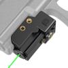 EZshoot Compact Low Profile Gun Laser, Magnetic Charging Green Laser Sight for Pistol Compatible with 20MM Rail and Ambidextrous ON/Off Switch view 1