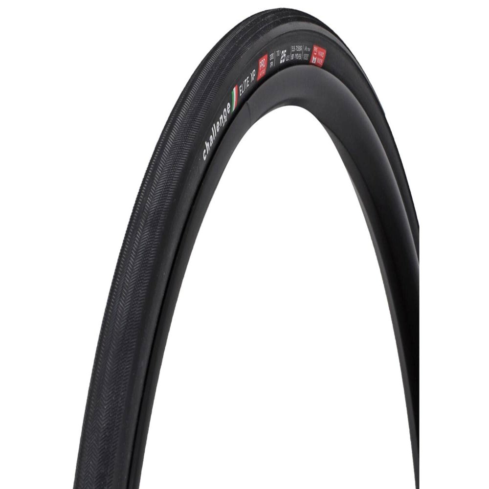 Challenge Elite XP Pro Tire - 700 x 27, Clincher, Folding, Black, Handmade