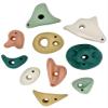 Everett & Avery Co. Premium Rock Climbing Holds - Rock Climbing Wall for Kids Inside - Rock Wall Climbing Holds Kids - Indoor Rock Climbing Wall for Kids (Earth Tones) view 1