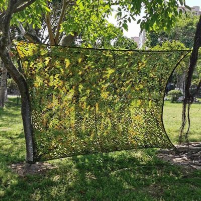 Camouflage Shade Net,Camo Netting for Hunting 2m 3m 4m 5m 6m 7m 8m 9m,Military Net,Camping,Hunting,Shooting,Hide,Army Decoration,Sunscreen Camouflage Netting,Car Cover,Jungle-2x2.5m(6.6*8.2ft)