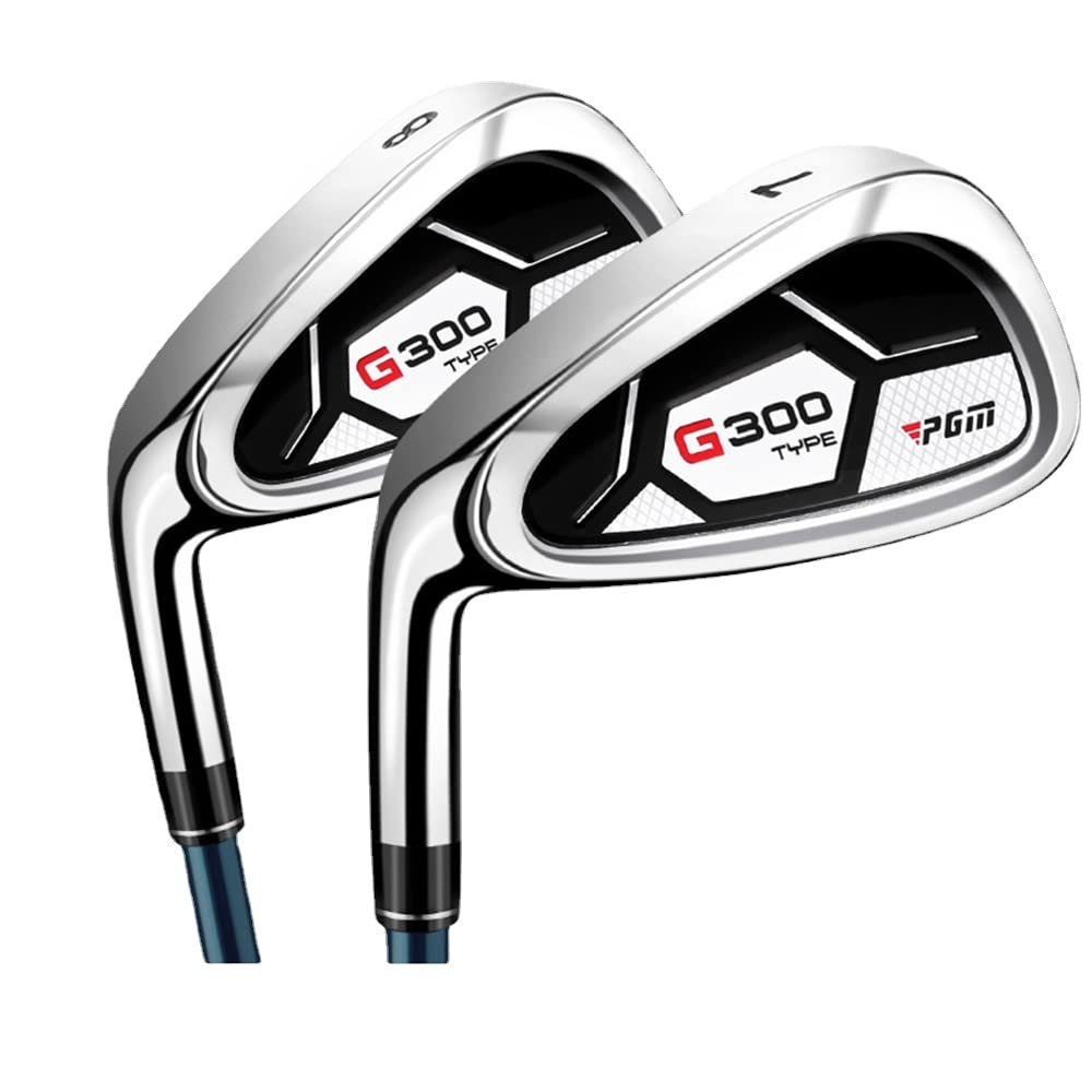 Golf Club Iron Left Hand/Right Handed for Mens, 7# Irons Golf Steel or R/S Carbon Rod, Golf Irons (Left Hand Steel Rod)