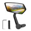 Arkham Bike Mirror for 0.59-0.65" Diameter Handlebar HD Bar End Bicycle Mirror Thickened Auto-Grade Glass for Handlebar Rearview Mirror Essential Bike Tool for Bicyclists E-Bike (Left)