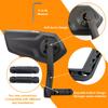 Arkham Bike Mirror for Handlebar HD Bar End Bicycle Mirror Thickened Auto-Grade Glass for Handlebar Rearview Mirror Multi-Angle Adjustable, Essential Bike Tool for Bicyclists E-Bike Universal(Right) view 2