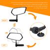 Arkham Bike Mirror for Handlebar HD Bar End Bicycle Mirror Thickened Auto-Grade Glass for Handlebar Rearview Mirror Multi-Angle Adjustable, Essential Bike Tool for Bicyclists E-Bike Universal(Right) view 3