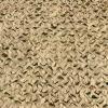 Outdoor Camouflage Netting,Reinforced Military Camo Netting,Garden Pergola Patio Shade Net,Camping,Hunting,Decorative,2/3/4/5/6/8/10m Sunscreen Camouflage Net,Car Cover,Yellow-4x8m(13.1*26.2ft) view 2