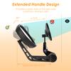 Arkham Bike Mirror for Handlebar HD Bar End Bicycle Mirror Thickened Auto-Grade Glass for Handlebar Rearview Mirror Multi-Angle Adjustable, E-Bike Universal(Oval Single) view 4