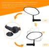 Arkham Bike Mirror for Handlebar HD Bar End Bicycle Mirror Thickened Auto-Grade Glass for Handlebar Rearview Mirror Multi-Angle Adjustable, E-Bike Universal(Oval Pair) view 4