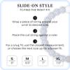 Lokai Collegiate Silicone Beaded Bracelet for Women & Men, Penn State University - Extra Large, 7.5 Inch Circumference - Silicone Jewelry Fashion Bracelet Slides-On for Comfortable Fit view 4