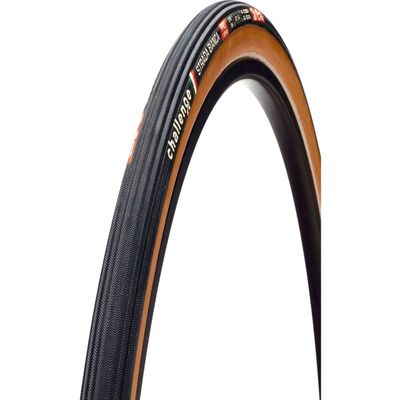 Challenge Strada Bianca Pro Tire - 700 x 33, Tubeless, Folding, Black/Tan, Handmade
