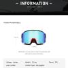 OMEKOL Double Layers Anti-Fog Ski Goggles OTG For Men Women Snow Snowboard Glasses Mask Snowmobile Outdoor Sport Eyewear (G12) view 2