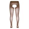 Daenrui Woman's Oil Glossy Pantyhose Tights Hollow Out Thigh High Suspender Stocking Footed Legging Type T One Size view 3