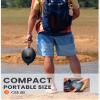 OutdoorMaster 20PSI High Pressure Paddle Board Pump Electric Dolphin -Quick Portable SUP Air Pump,Auto-Off &12V DC Car Connector Electric Pump for Inflatable Stand up Paddle Boards,Boats,Inflators view 4