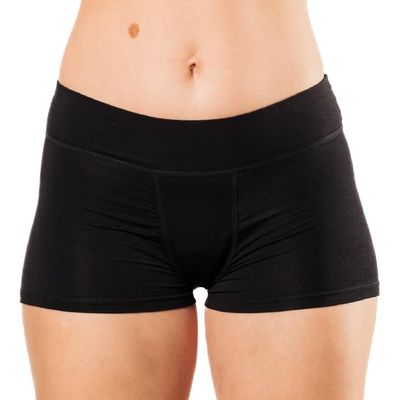 Bambody Absorbent Boxer: Period Underwear for all Day and Night Protection - 1 Pack: Black - Size 13