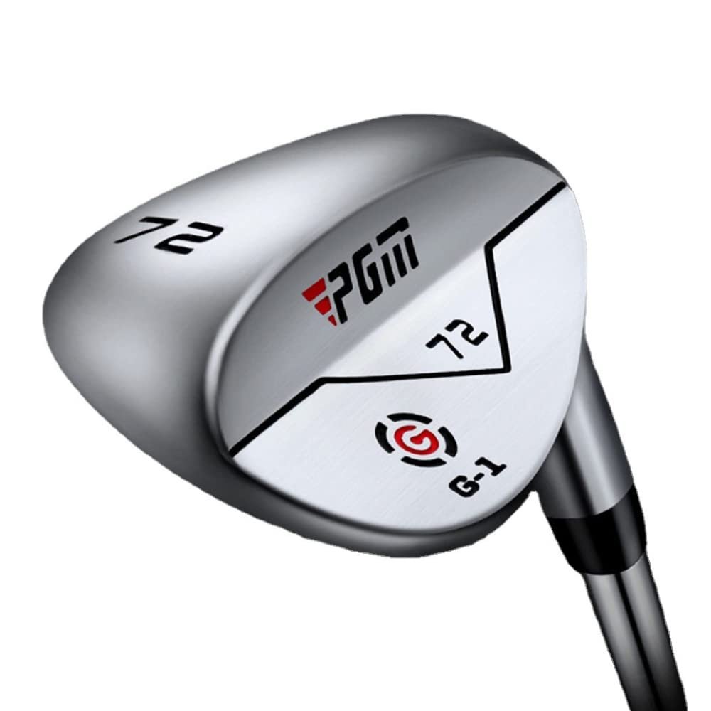 72 Degree Golf Sand Wedges, Men Women Sand Bar CNC Textured Steel Shaft, Right Handed Golf Club Wedge (Silver,72 Degree)