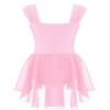 JEATHA Princess Leotards for Girls Ballet Dance Tutu Skirted Ballerina Dress Birthday Fancy Party Costumes Pink 14 Years view 2