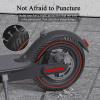 Amitor 8 1/2 Scooter Solid Tires, 8.5 Solid Tire for Electric Scooter, 8.5 Inch Electric Scooter Replacement Wheels Honeycomb, 50/75-6.1 Non-pneumatic (Red_1PC_01) view 4