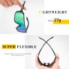 KAPVOE Polarized Cycling Glasses with 3 Interchangeable Lenses TR90 Sports Sunglasses Women Men view 4