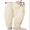 GUDEUBAI Men's Casual Cotton Linen Pants Elastic Waist Drawstring Beach Summer Lightweight Trousers (40, Khaki) view 2