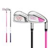 Kids Golf Clubs Irons, #7 Zinc Alloy Head Lightweight Carbon Shaft Steel R Stiffness, 28''-32'' Golf Irons for Children (Black,28'' for Age 3-5) view 1