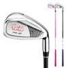 Kids Golf Clubs Irons, #7 Zinc Alloy Head Lightweight Carbon Shaft Steel R Stiffness, 28''-32'' Golf Irons for Children (Black,28'' for Age 3-5) view 3
