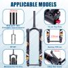 BUCKLOS Fat Tire 5.0 20 inch Air Electric Mountain Bike Inverted Suspension Fork, Thru Axle 15 * 150mm 140 Travel Rebound Adjustment Tapered Front Forks, for Snow Beach E-Bike MTB view 2