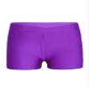 dPois Kids Girls V-Front Waistband Shorts Ballet Dance Shorts Bottoms Workout Running Jogging Activewear Purple 9-10 Years view 1