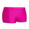 dPois Kids Girls V-Front Waistband Shorts Ballet Dance Shorts Bottoms Workout Running Jogging Activewear Rose 9-10 Years view 2