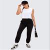 CRZ YOGA Pima Cotton Cropped Tank Tops for Women Workout Crop Top Sleeveless Athletic Shirts Loose Yoga Tops White X-Large view 3