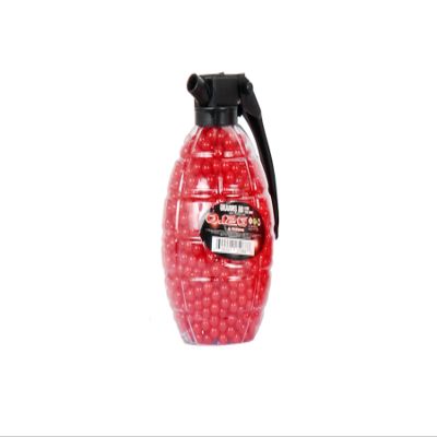 1500 Rounds 0.12g 6mm Airsoft BBS with Quickload Grenade Container (1500 Count-Assorted Colors)