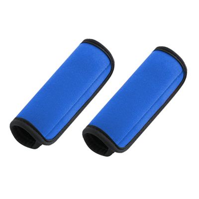 2 Pack Luggage Handle Wraps for Luggage Suitcase Travel Bags (Blue)