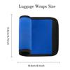 2 Pack Luggage Handle Wraps for Luggage Suitcase Travel Bags (Blue) view 2
