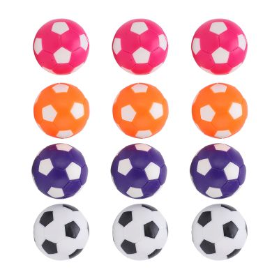 Restokki 12Pcs Foosball Table Balls 3.75cm/1.5Inch Table Soccer Balls for Foosball Tabletop Game Football Game Replacements