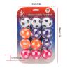 Restokki 12Pcs Foosball Table Balls 3.75cm/1.5Inch Table Soccer Balls for Foosball Tabletop Game Football Game Replacements view 2