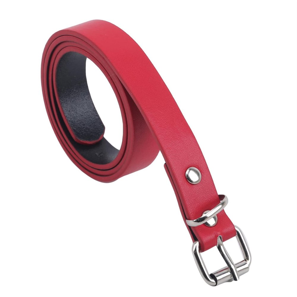 Winwinfly Fashion Belt for Kids, Big Kids Leather Belt for School Uniform Casual Jeans