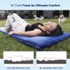 Elegear Self Inflating Sleeping Pad, 3.18'' Ultra-Thick Memory Foam Camping Pad with Pillow, 20s Fast Inflating Camping Mattress Pad, 4-Season Insulated Camp Sleeping Mat for Camping/Travel/Tent/Car view 2