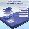 Elegear Self Inflating Sleeping Pad, 3.18'' Ultra-Thick Memory Foam Camping Pad with Pillow, 20s Fast Inflating Camping Mattress Pad, 4-Season Insulated Camp Sleeping Mat for Camping/Travel/Tent/Car view 3