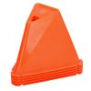 5Pcs Soccer Markers, Cones Sports, Soccer Training Cone Football Barriers Durable Skate Marker Training Road Cones Roller(Orange) view 4