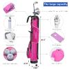 RUTHNISSI Golf Stand Bag, Lightweight Golf Easy Carry Bag with Padded StrapDurable Pitch n Putt Golf Bag, Practice Ranger Sunday Golf Bag for Men&Women view 4