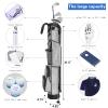 RUTHNISSI Golf Stand Bag, Lightweight Golf Easy Carry Bag with Padded StrapDurable Pitch& Putt Golf Bag, Practice Range Sunday Golf Bag for Men&Women view 4