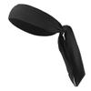VOCOSTE 1 Pcs Adjustable Soft Sport Headband, Sweat Wicking Gym Tennis Tie Sweatband for Men Women, Black view 1