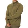 Fjllrven Abisko Lite Men's Half Zip Fleece - Breathable, Comfortable, Lightweight Fleece Warmth - Hiking, Trekking, Green, XL view 3