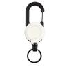 2023 New Outdoor Automatic Retractable Wire Rope Luya Tactical Keychain - Heavy Duty Carabiner Key Chains, Anti-Theft Multitool Carabiner Badge Holder for Camping, Fishing, Hunting (1 PC - White) view 1