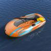 H2O GO Kondor 2000 Raft Set - 6'1" x 38" - Fits 1 Child & 1 Adult, Orange & Blue, Bestway Family Water Boat, Water Sports, Front Tie Rope, Suitable for Ages 6+, 210 lb Weight Capacity view 4