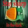 Glow in the dark outdoorsmen hunting knife sharpener. view 4