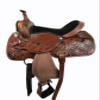Western Barrel Saddle Horse Racing Show Cross Decorated Pleasure Trail Floral Tooled Leather Cowboy TACK 15 16 17 18 (16 Inch) view 4
